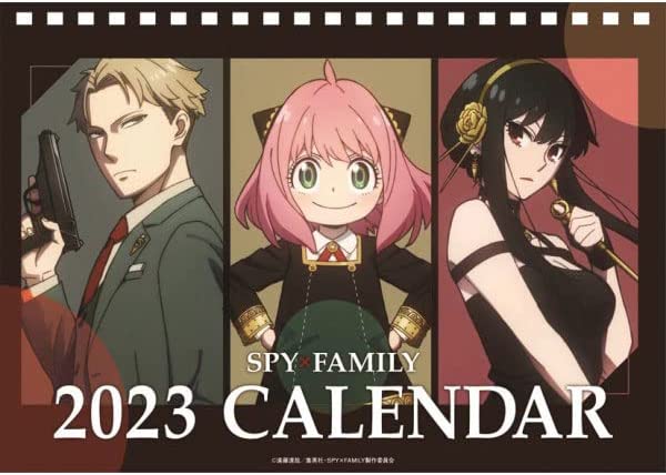 TV Anime 'SPY x FAMILY' CL-010 2023 Desktop Calendar – Japanese