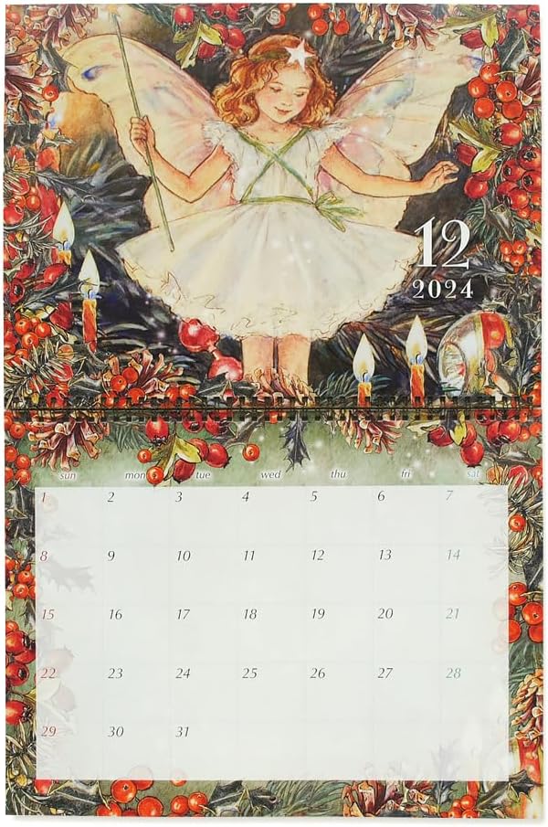 Flower Fairies 2024 Wall Calendar 1320H02070 Japanese Book Store