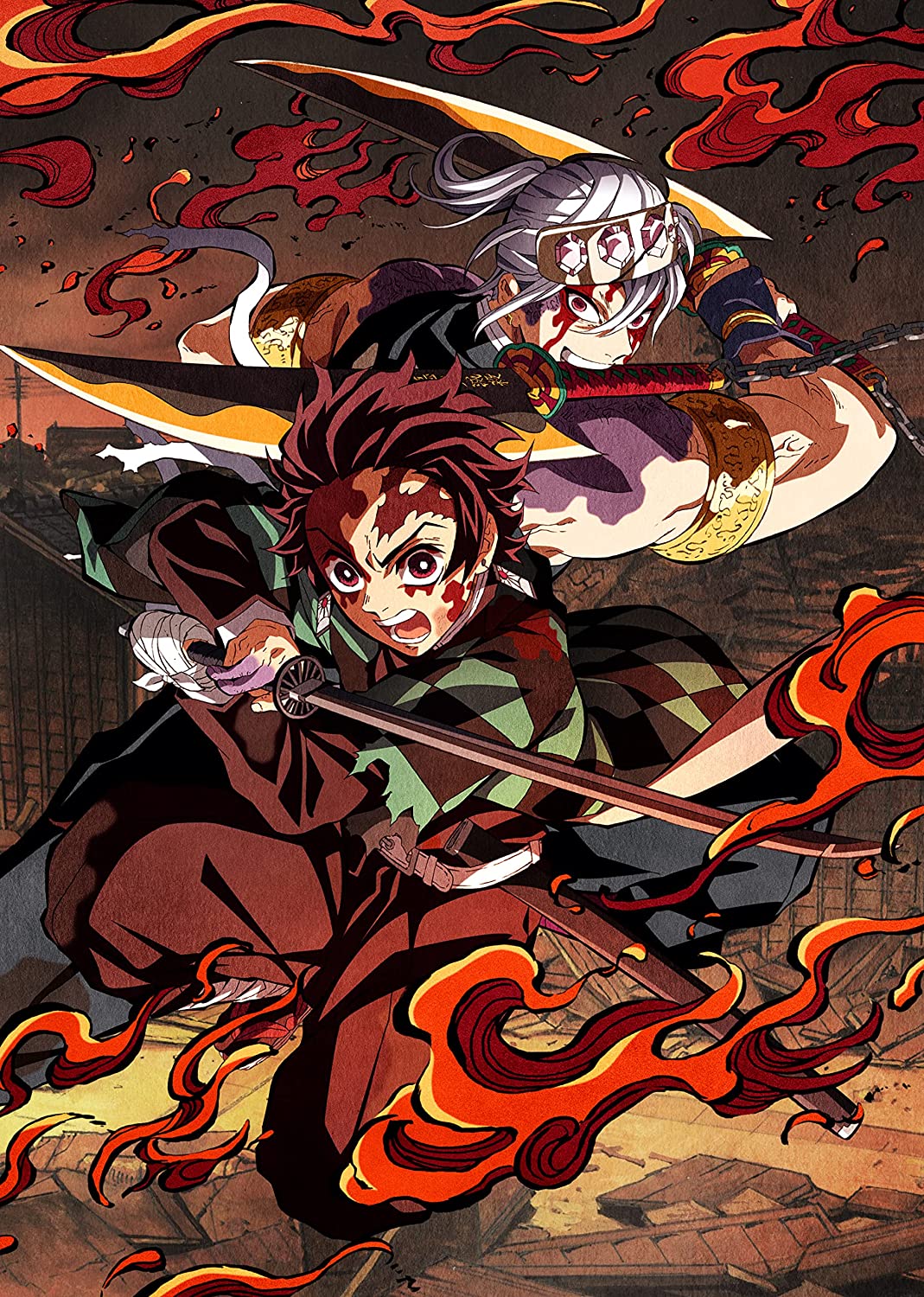 50pcs/pack Demon Slayer Kimetsu no Yaiba: Yuukaku-hen Anime