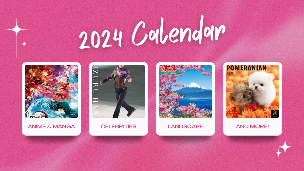 Mass arrival of 2024 calendars – Japanese Book Store