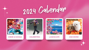 Mass arrival of 2024 calendars