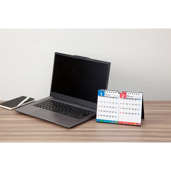 Eco Wall Desk Calendar 2026 B7 x 2-Sheet E162