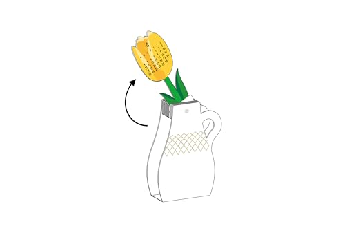 good morning 2027 desk calendar flower 2562