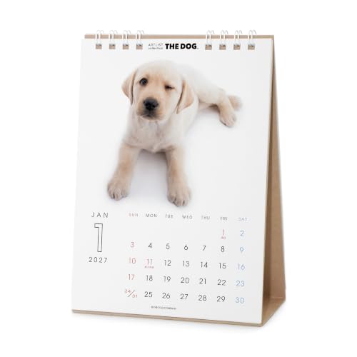 THE DOG 2027 Desk Calendar [Labrador Retriever]