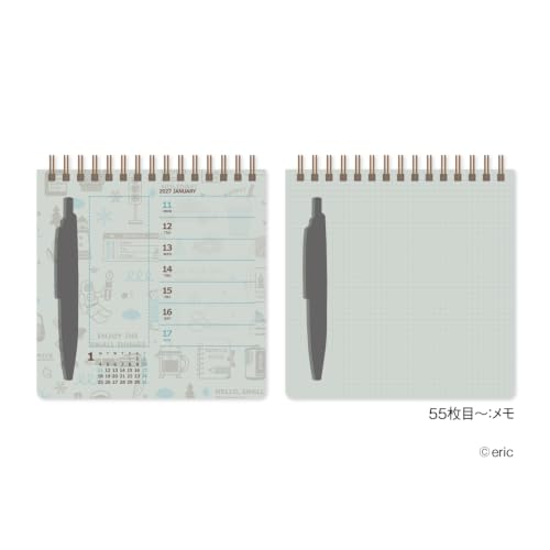 Eco Wall Calendar 2027 A4 E63