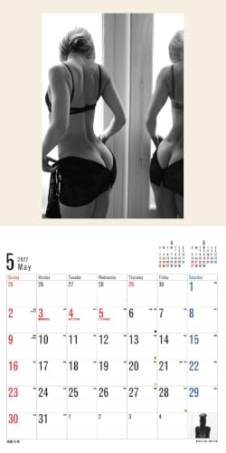 Try-X 2027 Wall Calendar Bottoms 27CL-1701 60x30cm