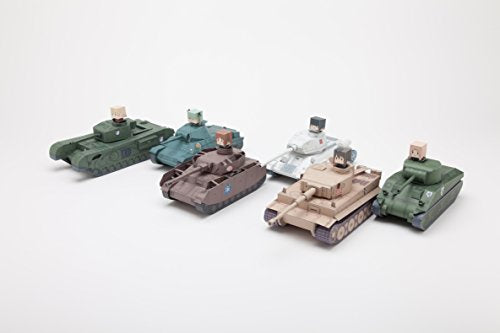 Girls und Panzer Paper Craft Book