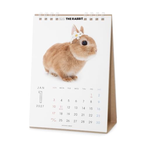 King Corporation 2027 Page-A-Day Calendar 10-go with Memo 400 x 260mm KC68603