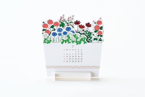 M-PLAN 2027 Cubics Desk Calendar Petit 2-Month Basic 204106-01-65