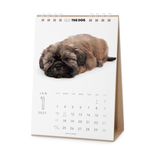 THE DOG 2027 Desk Calendar [Shih Tzu]