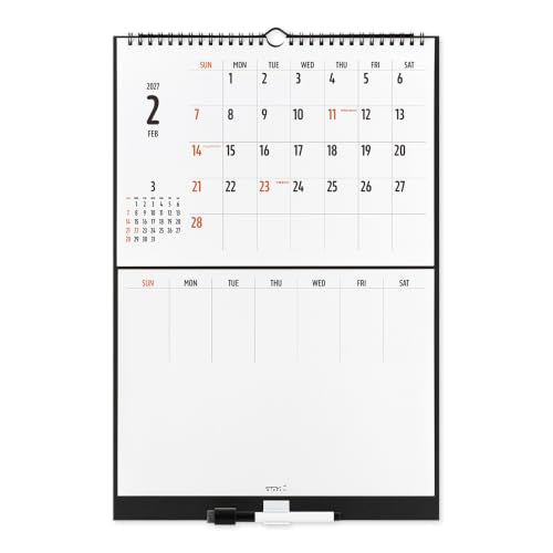 Takahashi 2027 Wall Calendar B4 E72