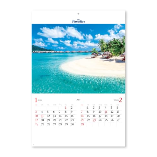 New Japan Calendar 2027 Wall Calendar The Paradose 610x425mm NK113