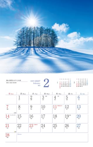 M-PLAN 2027 Cubics Desk Calendar Large 3-Month Basic 204124-01-85
