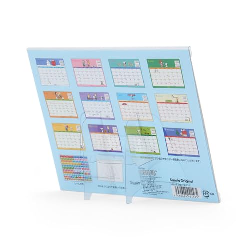 Sanrio Sheet Calendar 2027 Snoopy Desk Calendar 921564