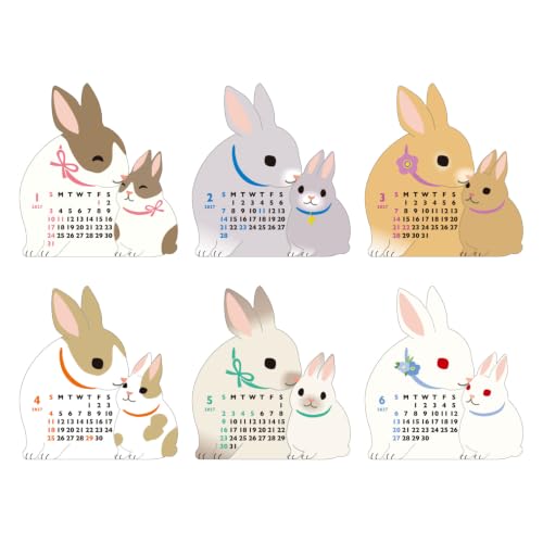 New Japan Calendar 2027 Desk Calendar Color Index NK8516