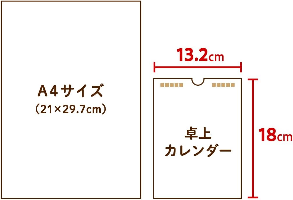 New Japan Calendar 2026 Desk Calendar Otsuki-kun Desk Calendar NK8954