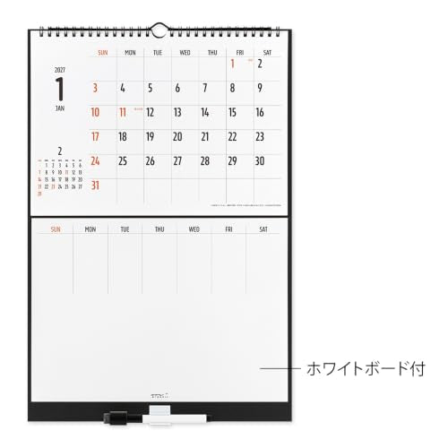 Takahashi 2027 Wall Calendar B4 E72