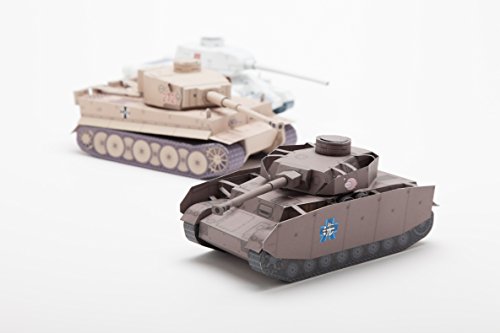Girls und Panzer Paper Craft Book