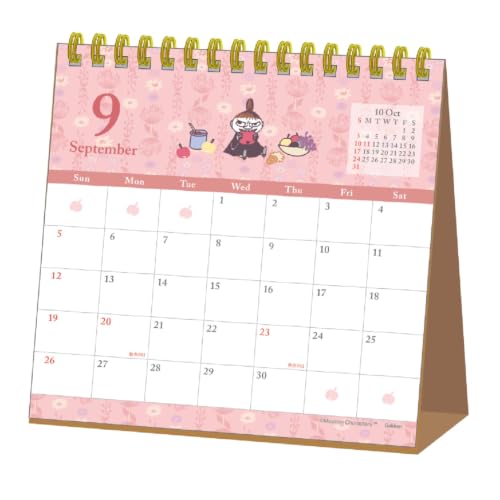 Gakken Sta:Ful 2027 Calendar Moomin Desk Calendar Little My M08531
