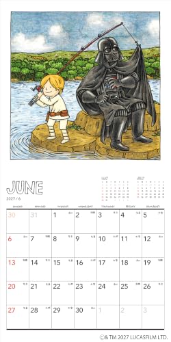 Darth Vader to Luke 2027 WALL CALENDAR