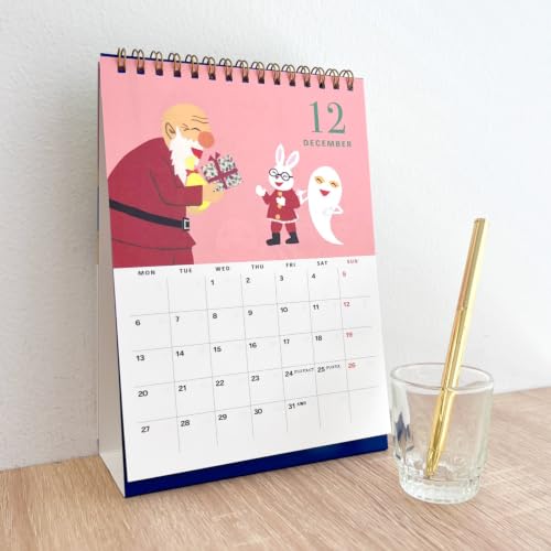 King Corporation 2027 Desk Calendar Index Schedule 155 x 180mm KC10030