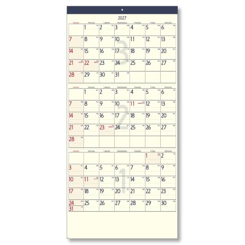 Takahashi 2027 Desk Calendar A7 E171