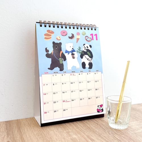 Mitsuaki Iwago Cat Desk Weekly Tear-Off Calendar 2027