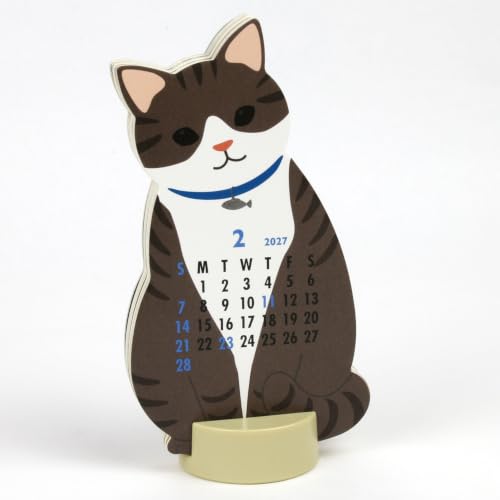 New Japan Calendar 2027 Desk Calendar CHALK ART NK572