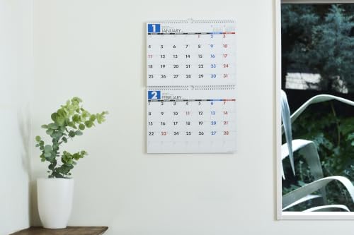 Greeting Life 2027 Wall Calendar NATSUHIKO FAMILY C-1754-NA