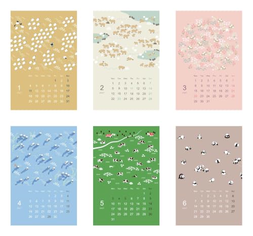 EL COMMUN MATOKA 2027 Desk Calendar Kuschel CAL190