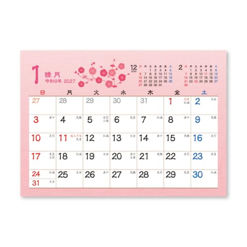 Eco Wall Calendar 2027 B3 E54