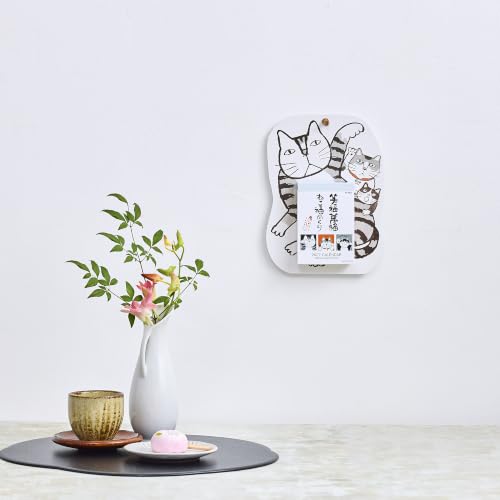 New Japan Calendar 2027 Page-A-Day Calendar Blessed Cat Fuku Neko Fuku Mekuri 3-go NK8810 114x80mm