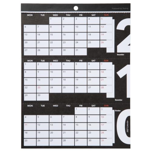 Replug 2027 Desk Calendar 3's A27-528