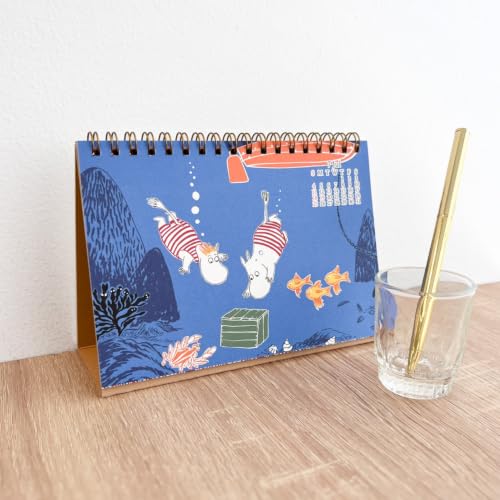 Midori 2027 Desk Calendar M Bird Pattern 31412006