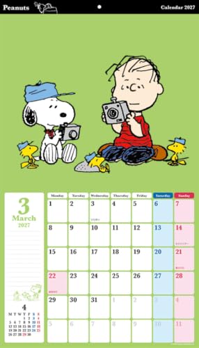 Noritsu NOLTY 2027 Wall Calendar A3 Horizontal C111