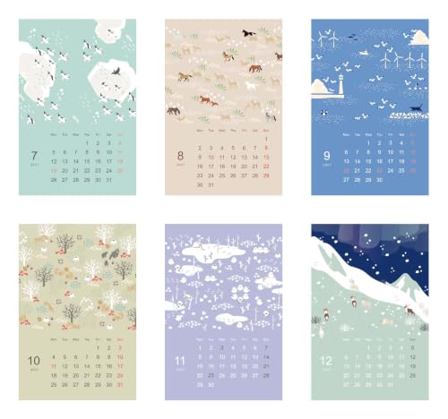 EL COMMUN MATOKA 2027 Desk Calendar Kuschel CAL190