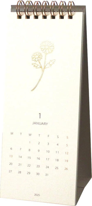 EL COMMUN MATOKA 2025 Desk Calendar Flora CAL-125