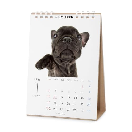 THE DOG 2027 Desk Calendar [French Bulldog]