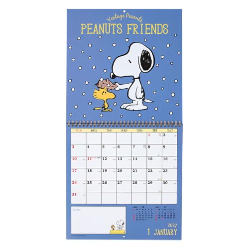 Sanrio Wall Calendar L 2027 Snoopy Wall Calendar 921726