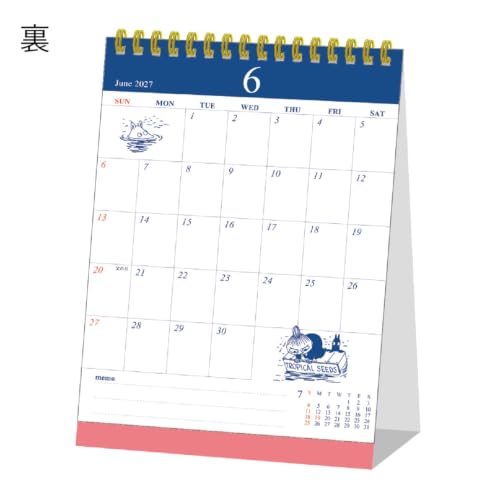 Gakken Sta:Ful 2027 Calendar Moomin Desk Calendar All Stars M09544