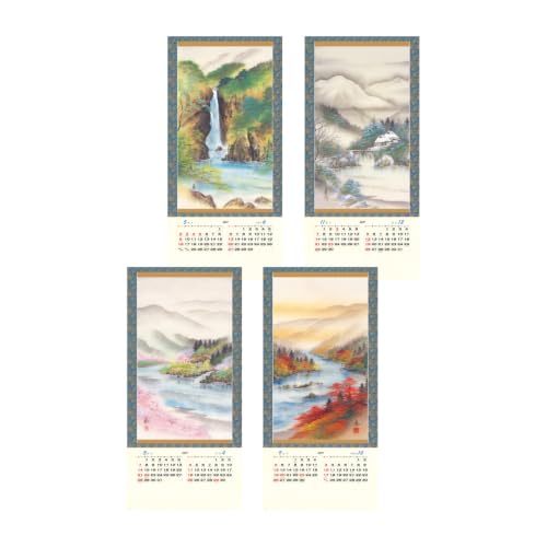 Midori 2027 Wall Calendar L Bird Pattern 31424006