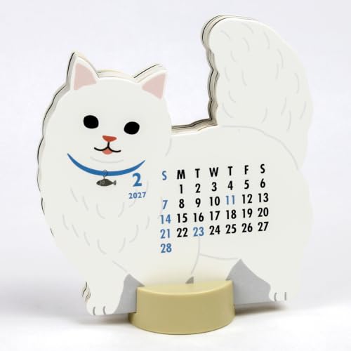 New Japan Calendar 2027 Desk Calendar Colorful Plan NK528
