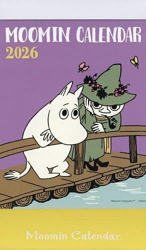 Moomin Original Artwork Desk Calenda 2026 (Gakken Calendar)