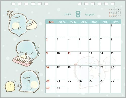 Sumikko Gurashi Desk Calendar 2026 CD40601