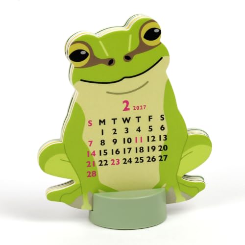 New Japan Calendar 2027 Desk Calendar Color Index Large NK8541