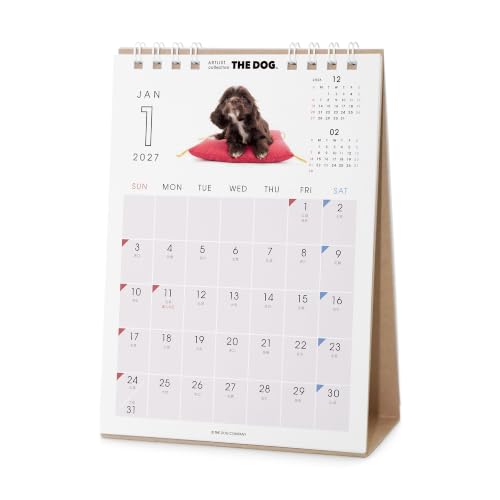 THE DOG 2027 Desk Calendar [American Cocker Spaniel]