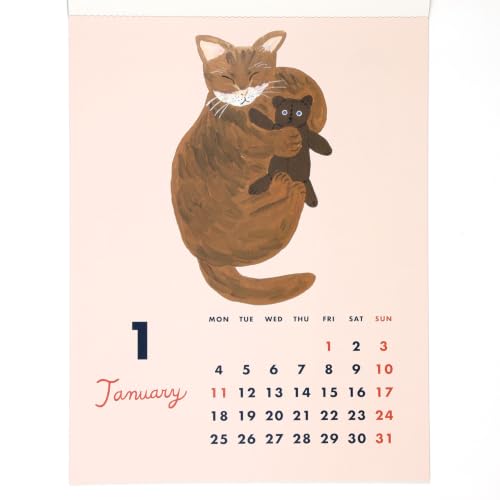 New Japan Calendar 2027 Desk Calendar Wall Desk 2way Color Index NK8546