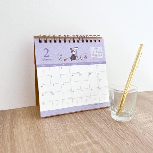King Corporation 2027 Page-A-Day Desk Calendar ECO 3-go 80 x 170mm KC7003