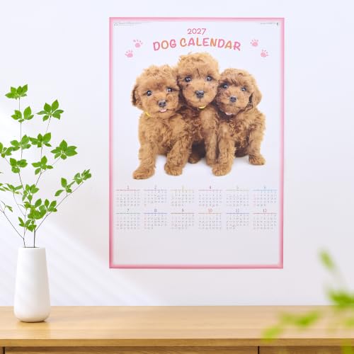 New Japan Calendar 2027 Wall Calendar Dog Calendar NK348
