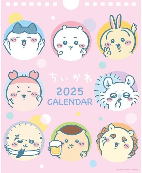 Ensky Chiikawa 2025 Desk Calendar CL-073